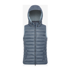 Mouwloze bodywarmer met capuchon LeMieux Milly Young Rider Petrol Blauw Mouwloze bodywarmer met capuchon LeMieux Milly Young Rider Petrol Blauw