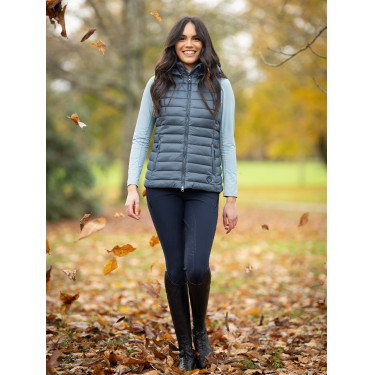 Mouwloze bodywarmer met capuchon LeMieux Tilly dames Mouwloze bodywarmer met capuchon LeMieux Tilly dames