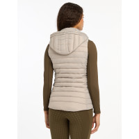 Mouwloze bodywarmer met capuchon LeMieux Tilly dames As Marineblauw