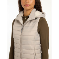 Mouwloze bodywarmer met capuchon LeMieux Tilly dames Petrol Blauw Mouwloze bodywarmer met capuchon LeMieux Tilly dames Petrol Blauw
