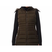 Mouwloze gewatteerde bodywarmer LeMieux Harper Longline dames Alpine Bruin Mouwloze gewatteerde bodywarmer LeMieux Harper Longline dames Alpine Bruin