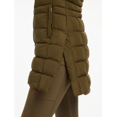 Mouwloze gewatteerde bodywarmer LeMieux Harper Longline dames Mouwloze gewatteerde bodywarmer LeMieux Harper Longline dames