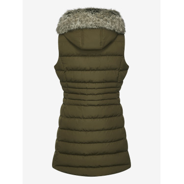 Mouwloze gewatteerde bodywarmer LeMieux Harper Longline dames Mouwloze gewatteerde bodywarmer LeMieux Harper Longline dames