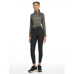 Broek LeMieux siliconen zitvlak Izzy Young Rider Zwart