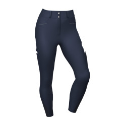 LeMieux kniestuk grip broek Isabelle dames Marine Marineblauw