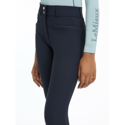 Pantalon LeMieux grip genoux Izzy Young Rider Marine Bleu marine