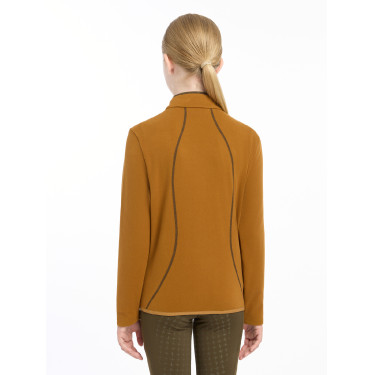 Polaire LeMieux met ritssluiting Felicity Young Rider Gember Bruin