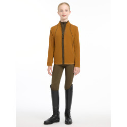 Polaire LeMieux met ritssluiting Felicity Young Rider Gember Bruin