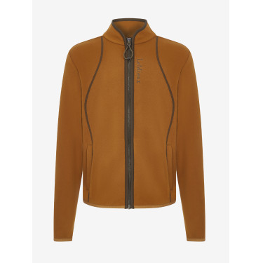 Polaire LeMieux met ritssluiting Felicity Young Rider Gember Bruin