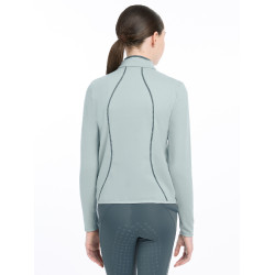 Polaire LeMieux met ritssluiting Felicity Young Rider Gletsjer Blauw Polaire LeMieux met ritssluiting Felicity Young Rider Gletsjer Blauw