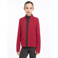 Polaire LeMieux met ritssluiting Felicity Young Rider Gloed Bordeaux