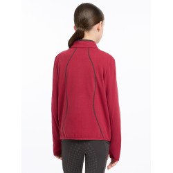 Polaire LeMieux met ritssluiting Felicity Young Rider Gloed Bordeaux