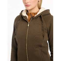 LeMieux Leia gevoerde hoodie Alpine Bruin