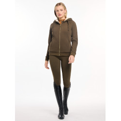 LeMieux Leia gevoerde hoodie Alpine Bruin