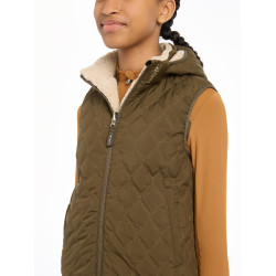 Mouwloos wintervest LeMieux omkeerbaar Eloise Young Rider Alpine Bruin