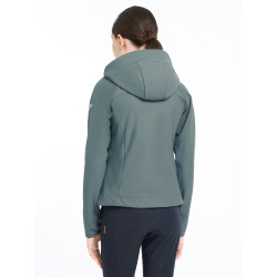 LeMieux Lottie Young Rider softshell jas Petrol Blauw LeMieux Lottie Young Rider softshell jas Petrol Blauw