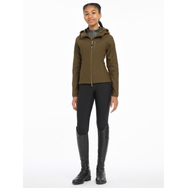 LeMieux Lottie Young Rider softshell jas Alpine Bruin