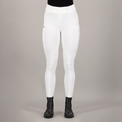 Legging d'équitation HV Polo Evi FullGrip Blanc