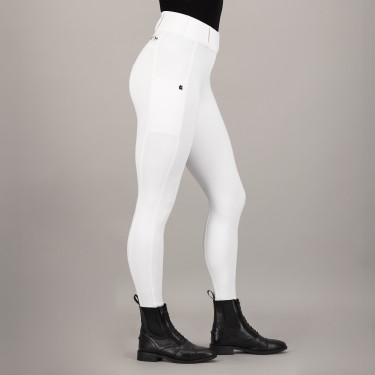 Legging d'équitation HV Polo Evi FullGrip Blanc