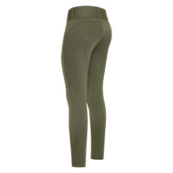 Legging d'équitation Easy Rider Don FullGrip Olive Vert