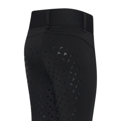 Legging d'équitation Easy Rider Don FullGrip Kids Noir