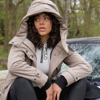 Parka HV Polo Vivienne Cailloux Gris