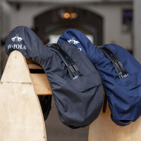 Zadeldek HV Polo Dressuur Zwart Zadeldek HV Polo Dressuur Zwart