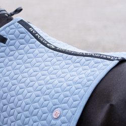 Tapis de selle HV Polo Essential Dressage Brume bleue foncé