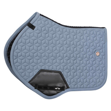 Tapis de selle HV Polo Essential GP Brume bleue foncé Tapis de selle HV Polo Essential GP Brume bleue foncé