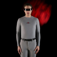 Base Layer homme manches longues Equestro Ridertechnology Oiseau moqueur Gris Base Layer homme manches longues Equestro Ridertechnology Oiseau moqueur Gris