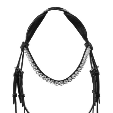 Bridon Ophelia en cuir de veau Acavallo Noir / noir Bridon Ophelia en cuir de veau Acavallo Noir / noir