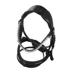 Bridon Ophelia en cuir de veau Acavallo Noir / noir Bridon Ophelia en cuir de veau Acavallo Noir / noir