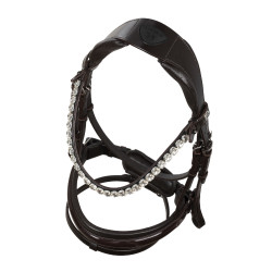 Bridon Ophelia van kalfsleer Acavallo Bruin / bruin Bridon Ophelia van kalfsleer Acavallo Bruin / bruin