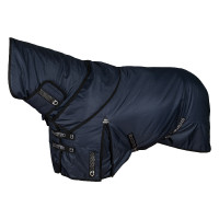 Paddock halsbeschermer van ripstop-stof Equestro Marine Marineblauw