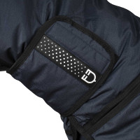 Paddock halsbeschermer van ripstop-stof Equestro Marine Marineblauw