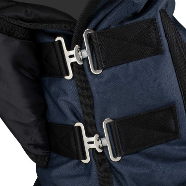 Paddock halsbeschermer van ripstop-stof Equestro Marine Marineblauw