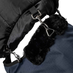 Paddock halsbeschermer van ripstop-stof Equestro Marine Marineblauw