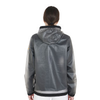 Technische transparante regenjas dames Equestro Grijs Technische transparante regenjas dames Equestro Grijs