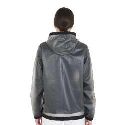 Technische transparante regenjas dames Equestro Grijs