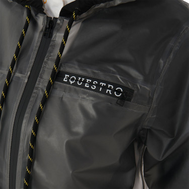 Imperméable technique transparent femme Equestro Imperméable technique transparent femme Equestro