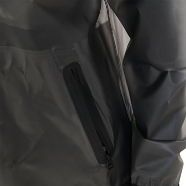 Technische transparante regenjas dames Equestro Grijs