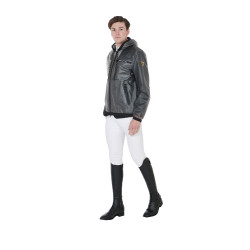 Technische transparante regenjas heren Equestro Grijs