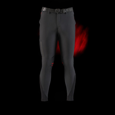 Equestro slim fit herenbroek Ridertechnology met thermogesealde naden Equestro slim fit herenbroek Ridertechnology met thermogesealde naden