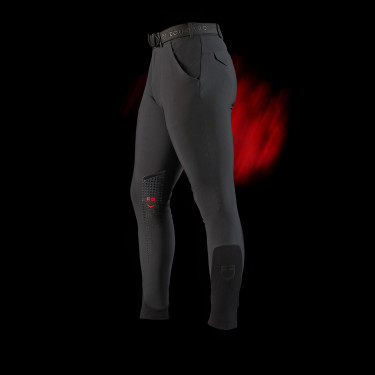 Equestro slim fit herenbroek Ridertechnology met thermogesealde naden Equestro slim fit herenbroek Ridertechnology met thermogesealde naden