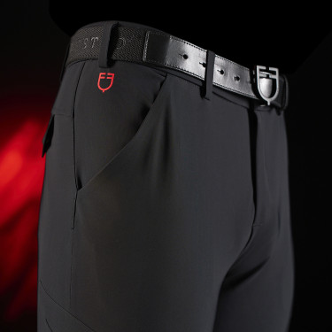 Equestro slim fit herenbroek Ridertechnology met thermogesealde naden Equestro slim fit herenbroek Ridertechnology met thermogesealde naden