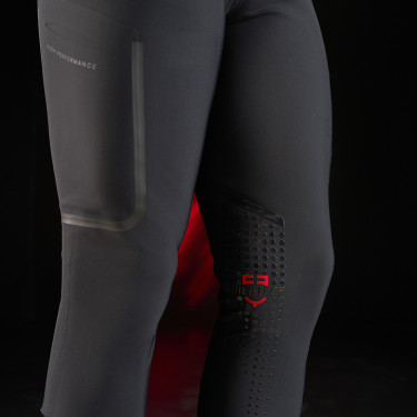 Equestro slim fit herenbroek Ridertechnology met thermogesealde naden Equestro slim fit herenbroek Ridertechnology met thermogesealde naden