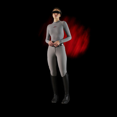Slim fit damesbroek Equestro Ridertechnology met thermogesealde naden Slim fit damesbroek Equestro Ridertechnology met thermogesealde naden