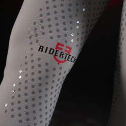 Pantalon slim fit femme Equestro Ridertechnology full grip Oiseau moqueur Gris Pantalon slim fit femme Equestro Ridertechnology full grip Oiseau moqueur Gris