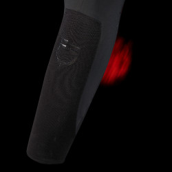 Pantalon slim fit femme Equestro Ridertechnology full grip Noir Pantalon slim fit femme Equestro Ridertechnology full grip Noir