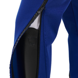 Dames tear-away broek met volledige lengte ritssluiting Equestro Sodalietblauw